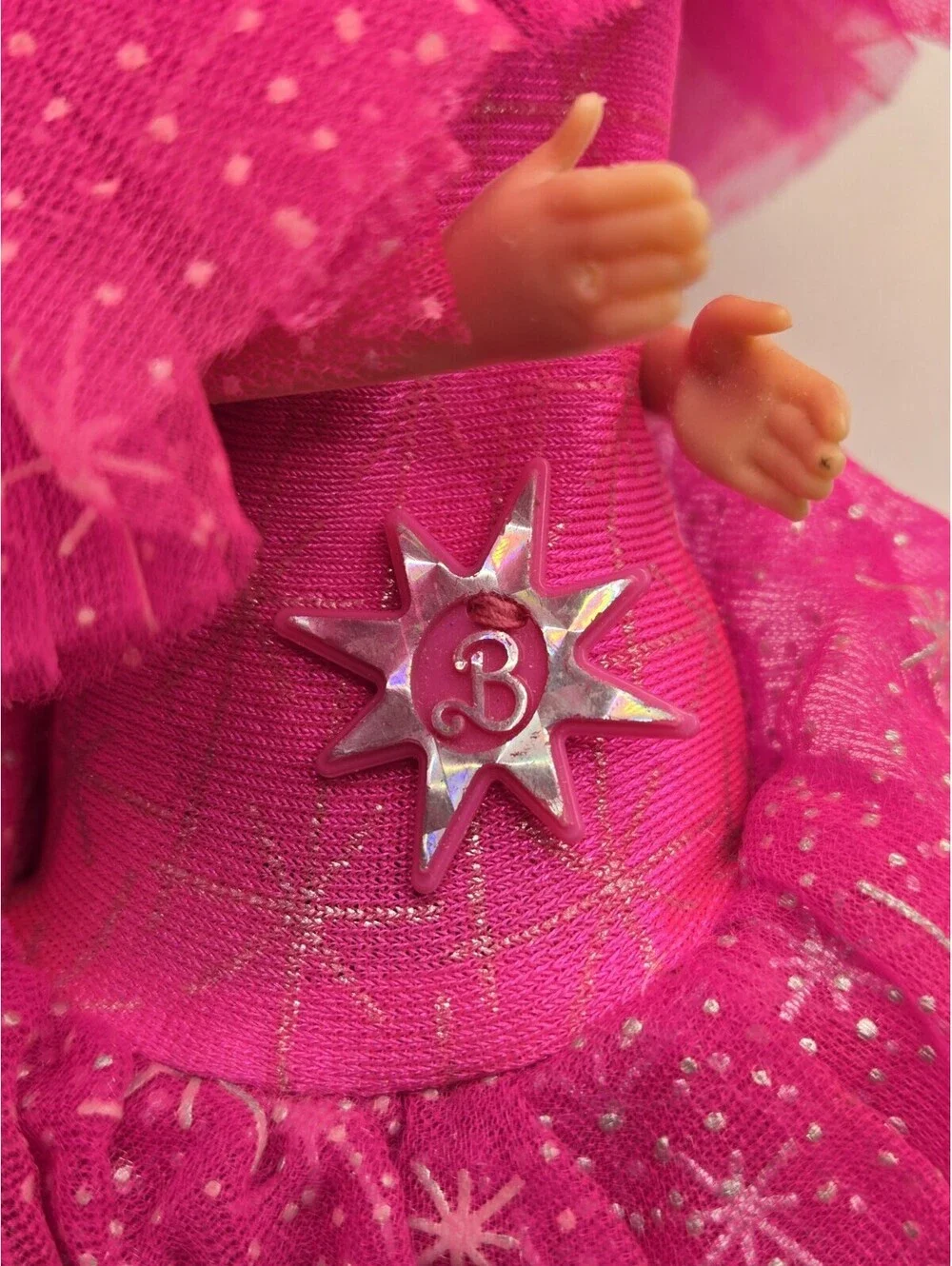 Barbie 1990 Happy Holidays Special Edition Hot Pink  Doll Vintage